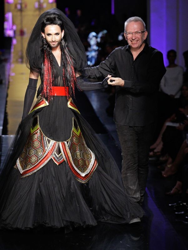 Conchita Wurst a Jean-Paul Gaultier